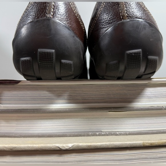 Women’s Natural Soul Size 7 1/2 Brown Leather Slip-On Shoes - Picture 11 of 15